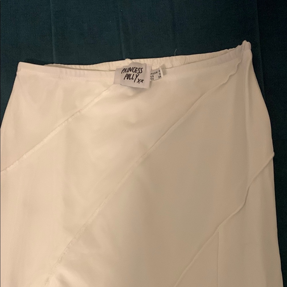 Princess Polly White Maxi Skirt - Picture 2 of 3